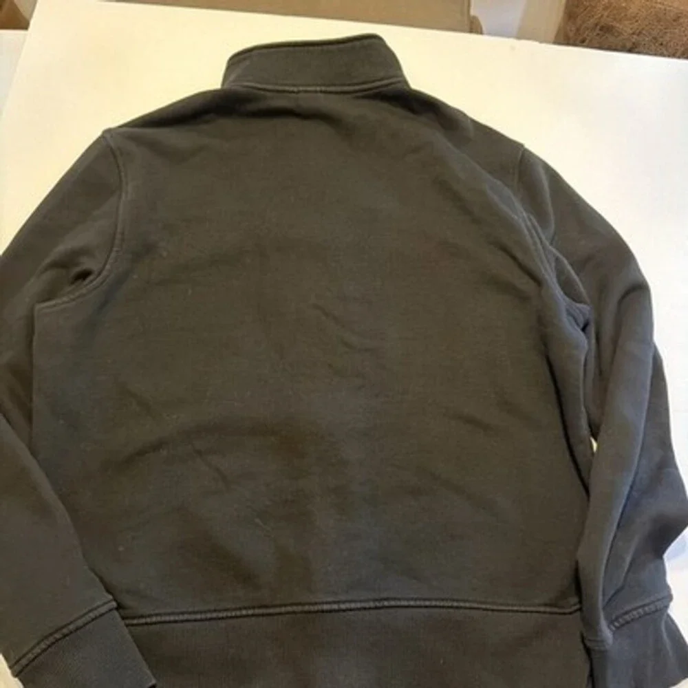 Black Zip Up Mens Mock Turtleneck Bomber Jacket Black L Dark Angel